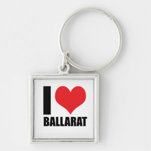 I Liebe Ballarat Schlüsselanhänger