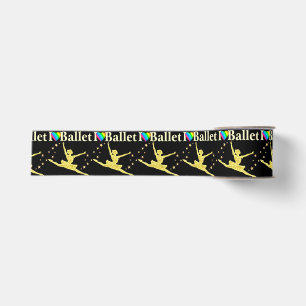 I LIEBE BALLET DESIGN RIPSBAND
