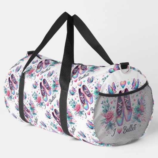 I Liebe Ballet Duffle Bag (Rechte Ecke)