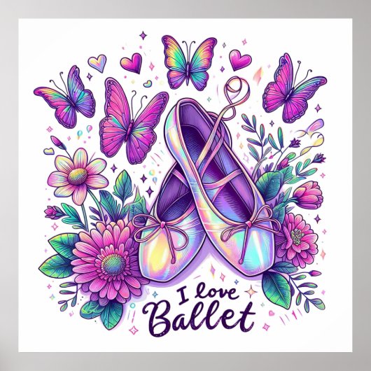 I Liebe Ballet Poster (Vorne)