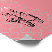 I Liebe Ballet Poster (Ecke)
