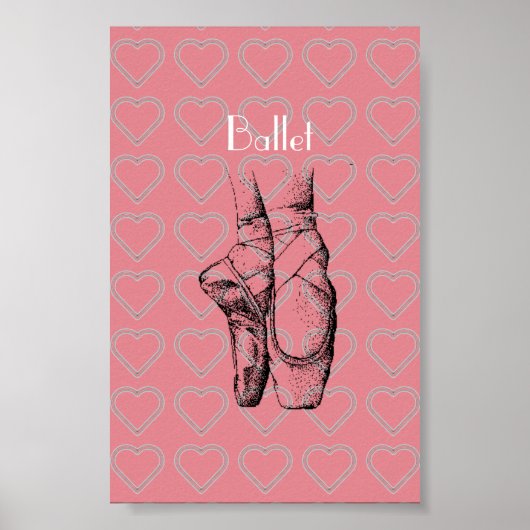 I Liebe Ballet Poster (Vorne)