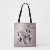 I Liebe Ballet Tasche (Vorderseite)