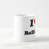 I Liebe BALLISTIK Kaffeetasse (Mittel)