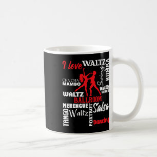 I Liebe Ballroom Dancing - Tanzlehrer Pair Ch Kaffeetasse