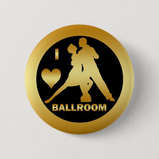 I LIEBE-BALLSAAL BUTTON (Vorderseite)