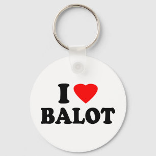 I Liebe Balot Schlüsselanhänger