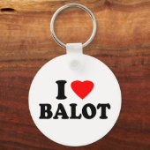 I Liebe Balot Schlüsselanhänger (Vorderseite)