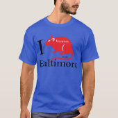 I Liebe Baltimore, Häschen T-Shirt (Vorderseite)