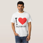 I Liebe Baltimore T-Shirt (Vorne ganz)