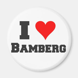 I Liebe Bamberg Magnet