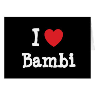 I Liebe Bambi-T - Shirt