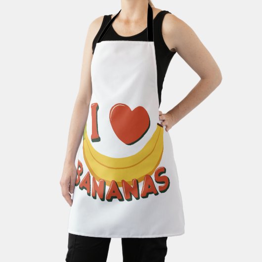 I Liebe Bananen Schürze (InSitu)