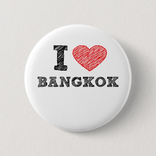 I Liebe Bangkok Button (Vorderseite)