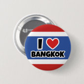 I Liebe Bangkok Button (Vorne & Hinten)