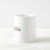 I Liebe Bangkok Kaffeetasse (Mittel)
