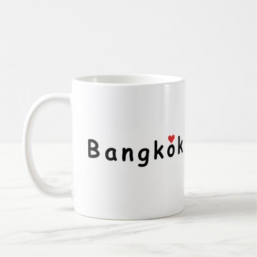 I Liebe Bangkok Kaffeetasse (Links)