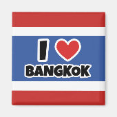 I Liebe Bangkok Magnet (Vorne)
