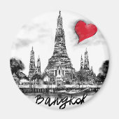 I Liebe Bangkok Magnet (Vorne)