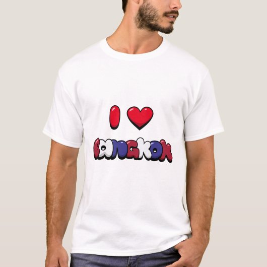 I Liebe Bangkok T-Shirt (Vorderseite)
