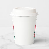 I Liebe Bangladesch - Karte für das vertikale Herz Pappbecher (Links)