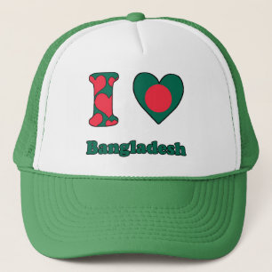 I Liebe Bangladesch Truckerkappe