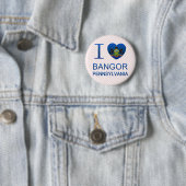 I Liebe Bangor, PA Button (Beispiel)