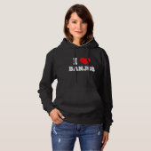 I Liebe Banjos Hoodie (Vorne ganz)