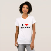I Liebe-Banken T-Shirt (Vorne ganz)