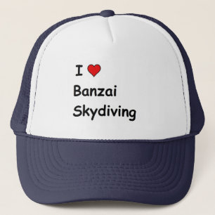I Liebe Banzai Skydiving Truckerkappe