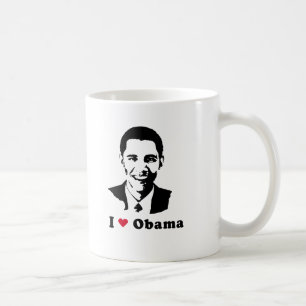 I Liebe Barack Obama Kaffeetasse