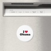 I Liebe Barack Obama Magnet (In Situ (Geschirrspüler))