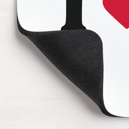 I Liebe-Barack Obama T - Shirt Mousepad (Ecke)