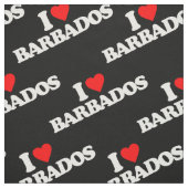 I LIEBE BARBADOS STOFF (Muster)