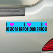 I Liebe-Barcelona-Autoaufkleber Autoaufkleber (Auf Auto)