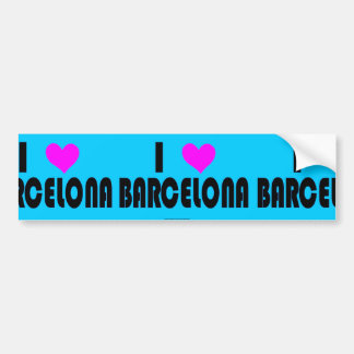 I Liebe-Barcelona-Autoaufkleber Autoaufkleber