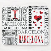 I Liebe Barcelona Mousepad (Vorne)