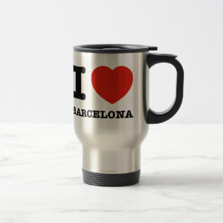 I Liebe Barcelona Reisebecher