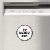 I LIEBE BARCELONA, SPANIEN MAGNET (In Situ (Geschirrspüler))