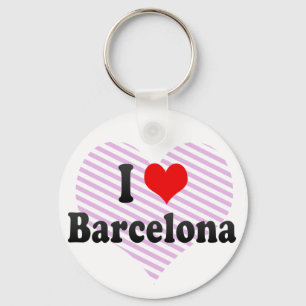 I Liebe Barcelona, Spanien Schlüsselanhänger