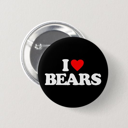 I LIEBE-BÄREN BUTTON (Vorne & Hinten)