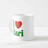 I Liebe Bari Italien Kaffeetasse (Vorderseite Links)