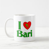 I Liebe Bari Italien Kaffeetasse (Links)