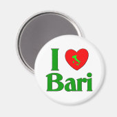 I Liebe Bari Italien Magnet (Vorderseite/Rückseite)