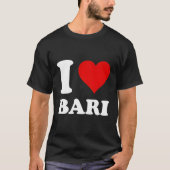 I Liebe Bari T-Shirt (Vorderseite)