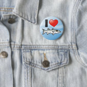 I Liebe Barracuda Button (Beispiel)