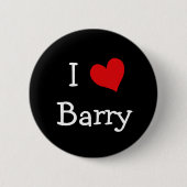 I Liebe Barry Button (Vorderseite)