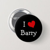I Liebe Barry Button (Vorne & Hinten)