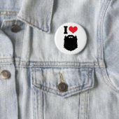 I Liebe-Bärte Button (Beispiel)