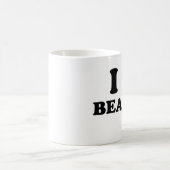 I Liebe-Bärte Kaffeetasse (Mittel)